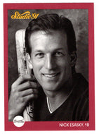 Nick Esasky - Atlanta Braves (MLB Baseball Card) 1991 Leaf Studio # 143 Mint