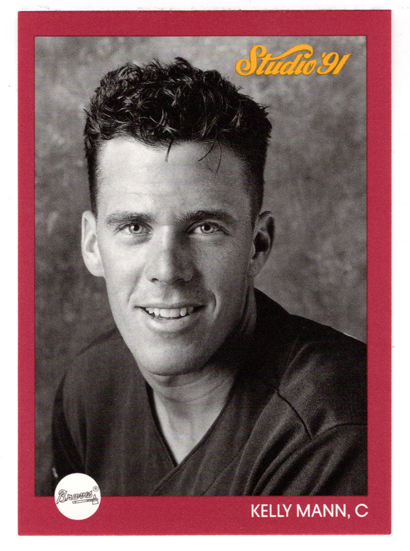 Kelly Mann - Atlanta Braves (MLB Baseball Card) 1991 Leaf Studio # 147 Mint