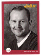 Jeff Treadway - Atlanta Braves (MLB Baseball Card) 1991 Leaf Studio # 150 Mint