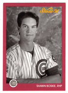 Shawn Boskie - Chicago Cubs (MLB Baseball Card) 1991 Leaf Studio # 152 Mint