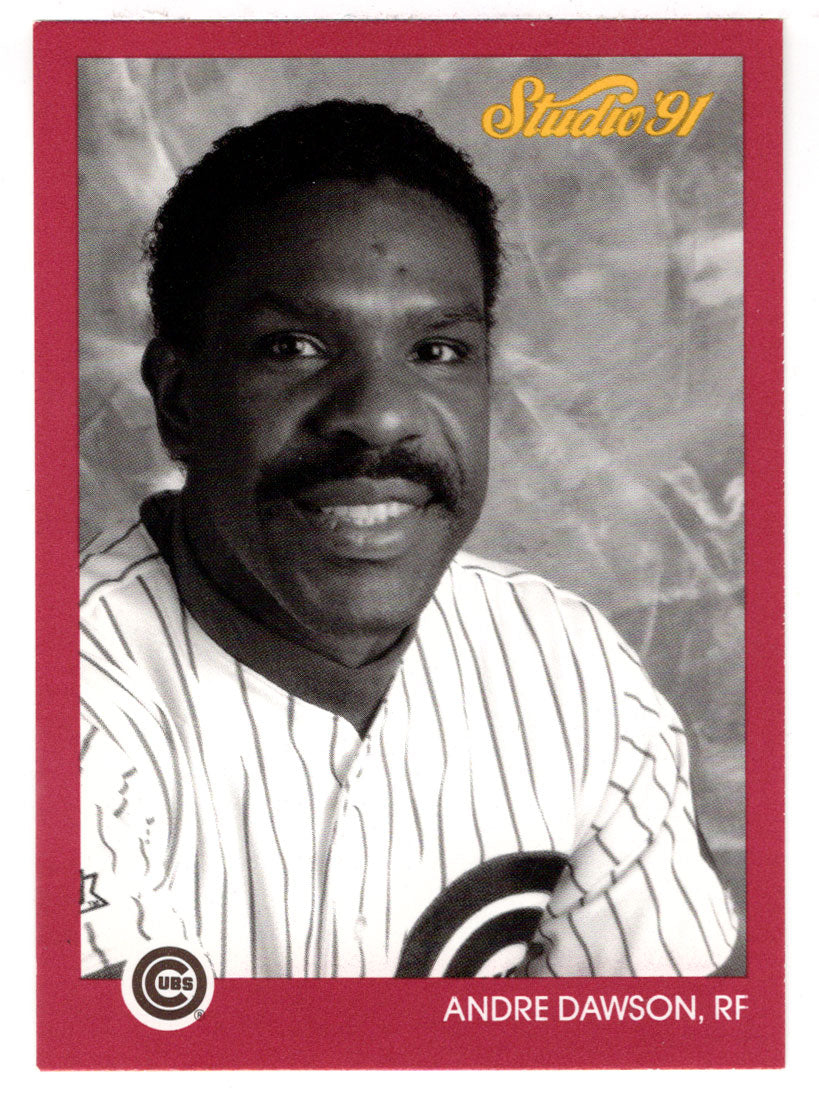 Andre Dawson - Chicago Cubs (MLB Baseball Card) 1991 Leaf Studio # 153 Mint