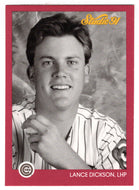 Lance Dickson RC - Chicago Cubs (MLB Baseball Card) 1991 Leaf Studio # 154 Mint
