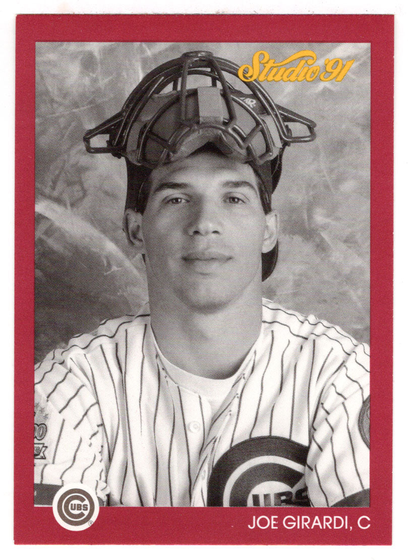 Joe Girardi - Chicago Cubs (MLB Baseball Card) 1991 Leaf Studio # 156 Mint