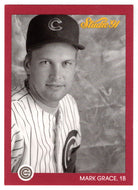 Mark Grace - Chicago Cubs (MLB Baseball Card) 1991 Leaf Studio # 157 Mint