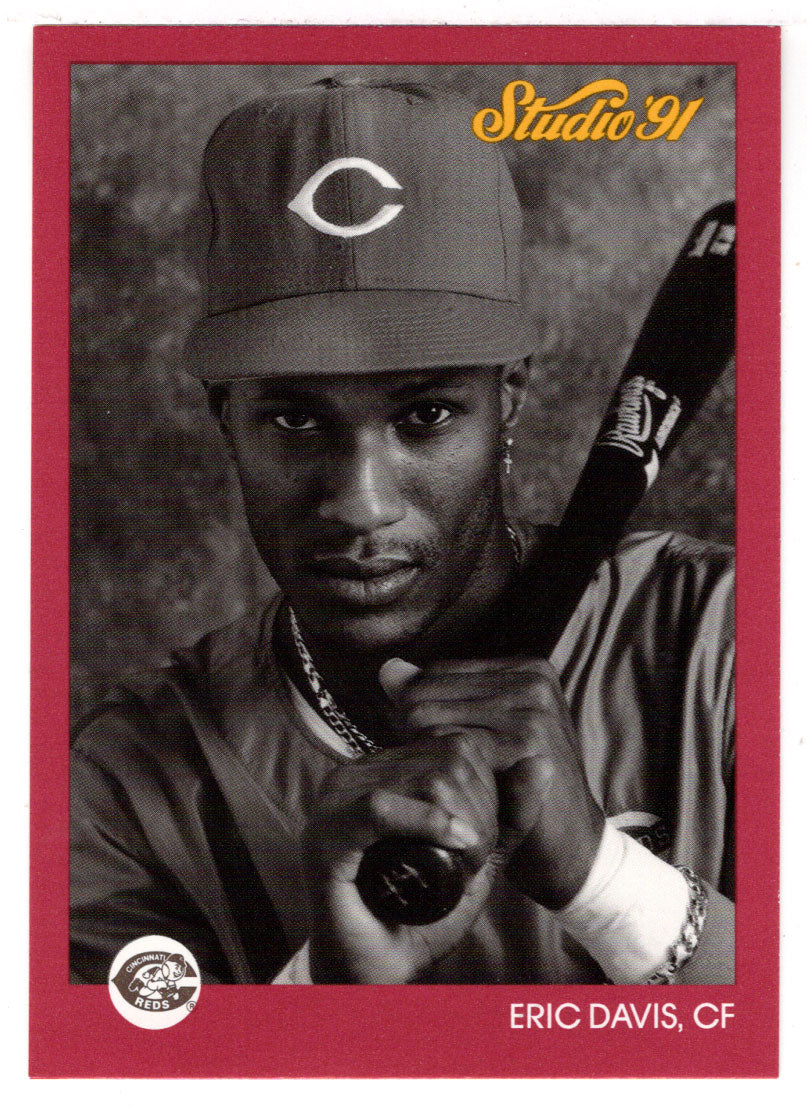 Eric Davis - Cincinnati Reds (MLB Baseball Card) 1991 Leaf Studio # 162 Mint
