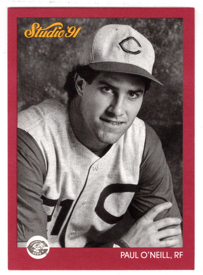 Paul O'Neill - Cincinnati Reds (MLB Baseball Card) 1991 Leaf Studio # 169 Mint