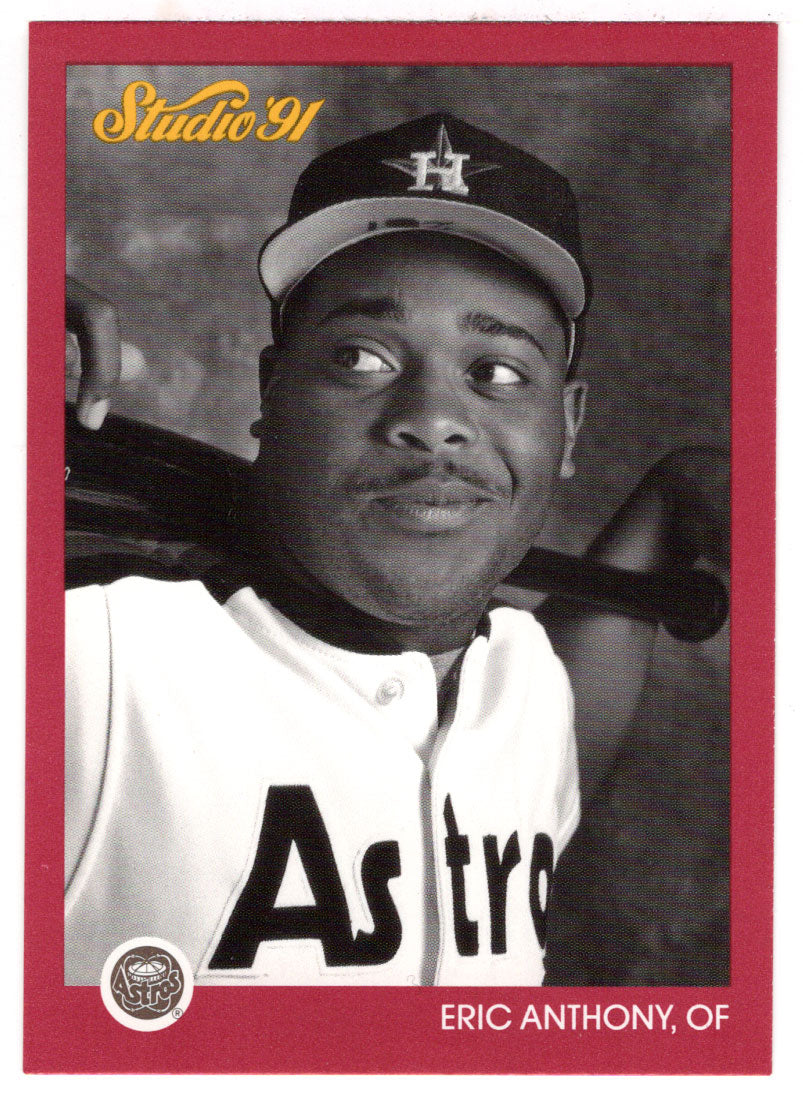 Eric Anthony - Houston Astros (MLB Baseball Card) 1991 Leaf Studio # 171 Mint