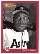Eric Anthony - Houston Astros (MLB Baseball Card) 1991 Leaf Studio # 171 Mint