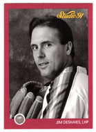 Jim Deshaies - Houston Astros (MLB Baseball Card) 1991 Leaf Studio # 175 Mint