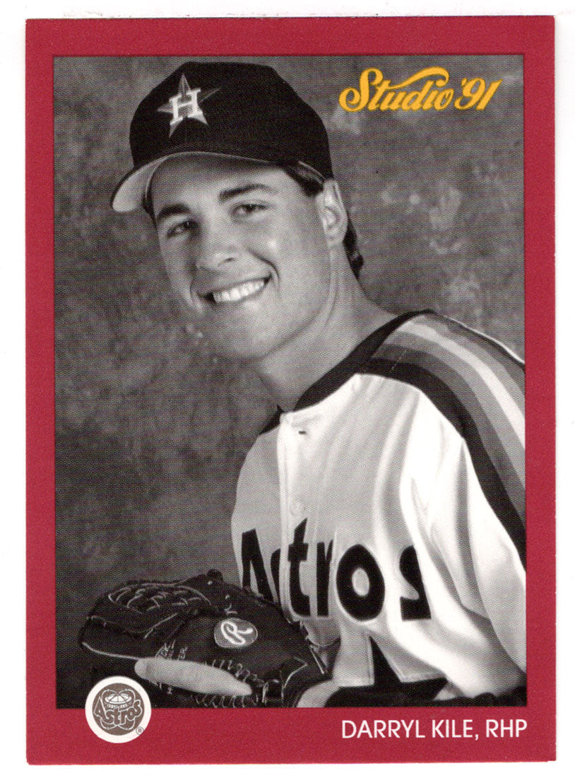 Darryl Kile - Houston Astros (MLB Baseball Card) 1991 Leaf Studio # 178 Mint