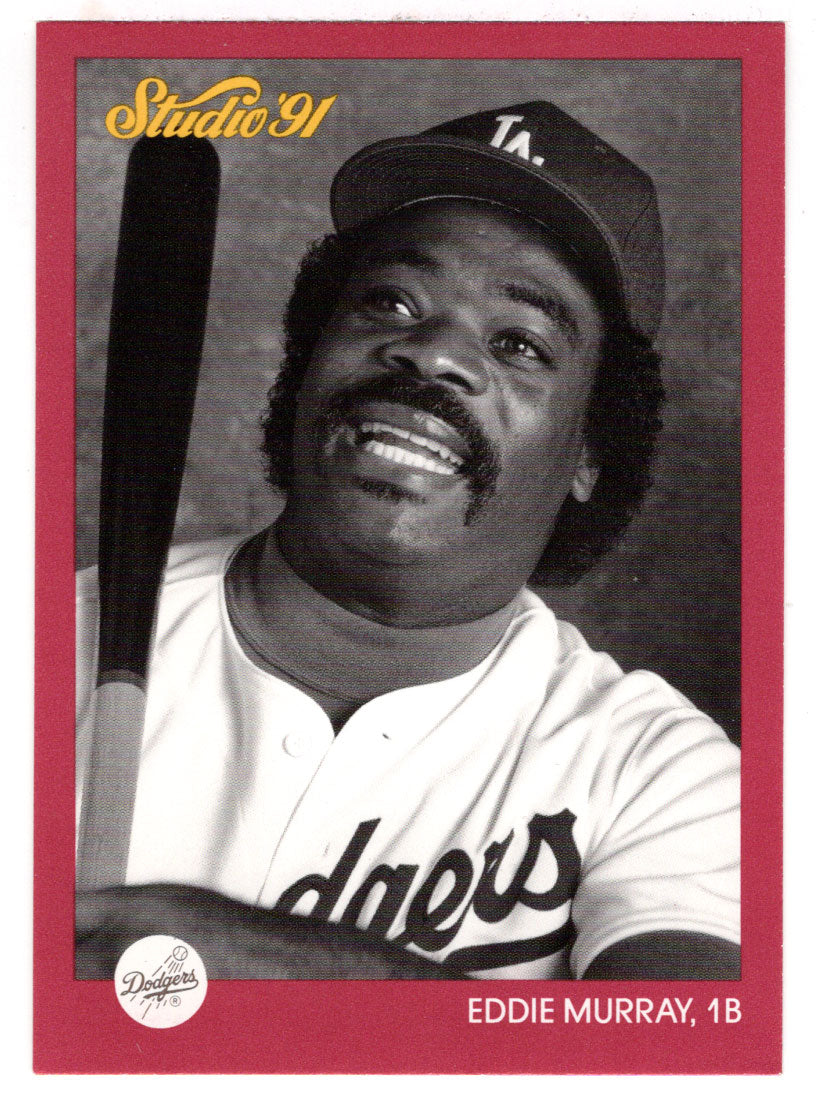 Eddie Murray - Los Angeles Dodgers (MLB Baseball Card) 1991 Leaf Studio # 185 Mint