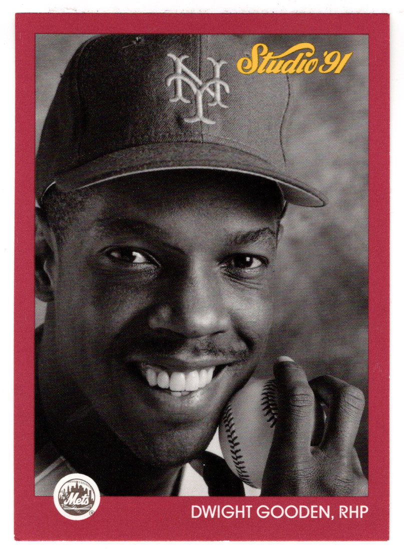Dwight Gooden - New York Mets (MLB Baseball Card) 1991 Leaf Studio # 204 Mint