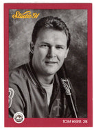 Tom Herr - New York Mets (MLB Baseball Card) 1991 Leaf Studio # 205 Mint