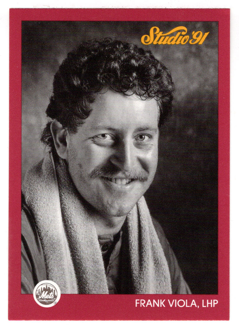 Frank Viola - New York Mets (MLB Baseball Card) 1991 Leaf Studio # 210 Mint