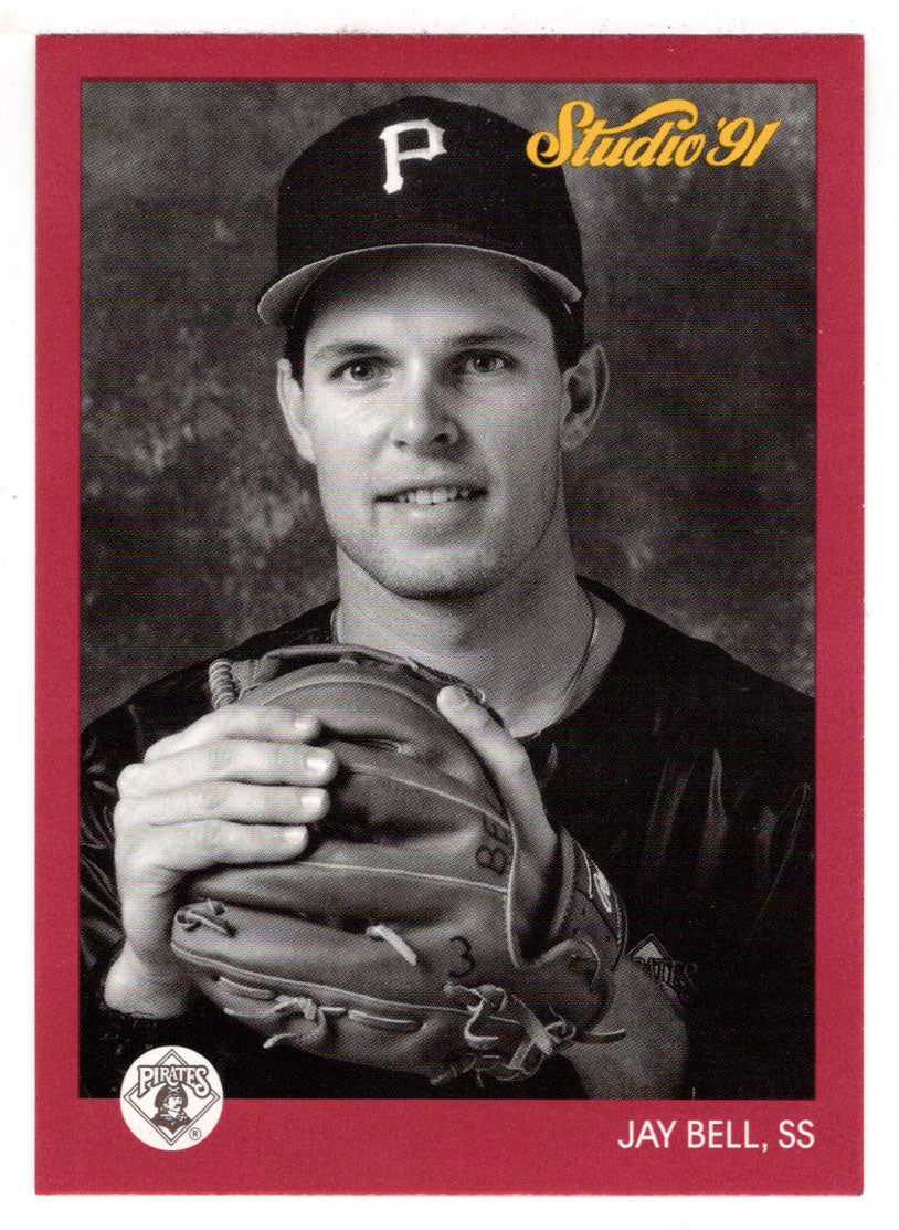 Jay Bell - Pittsburgh Pirates (MLB Baseball Card) 1991 Leaf Studio # 221 Mint