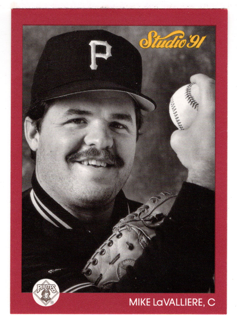 Mike LaValliere - Pittsburgh Pirates (MLB Baseball Card) 1991 Leaf Studio # 226 Mint