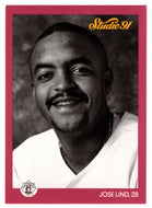 Jose Lind - Pittsburgh Pirates (MLB Baseball Card) 1991 Leaf Studio # 227 Mint