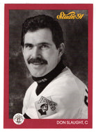 Don Slaught - Pittsburgh Pirates (MLB Baseball Card) 1991 Leaf Studio # 228 Mint