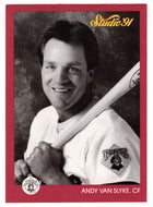 Andy Van Slyke - Pittsburgh Pirates (MLB Baseball Card) 1991 Leaf Studio # 230 Mint