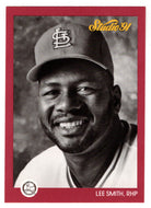 Lee Smith - St. Louis Cardinals (MLB Baseball Card) 1991 Leaf Studio # 237 Mint