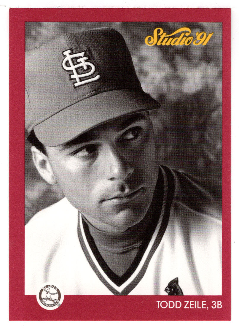 Todd Zeile - St. Louis Cardinals (MLB Baseball Card) 1991 Leaf Studio # 240 Mint