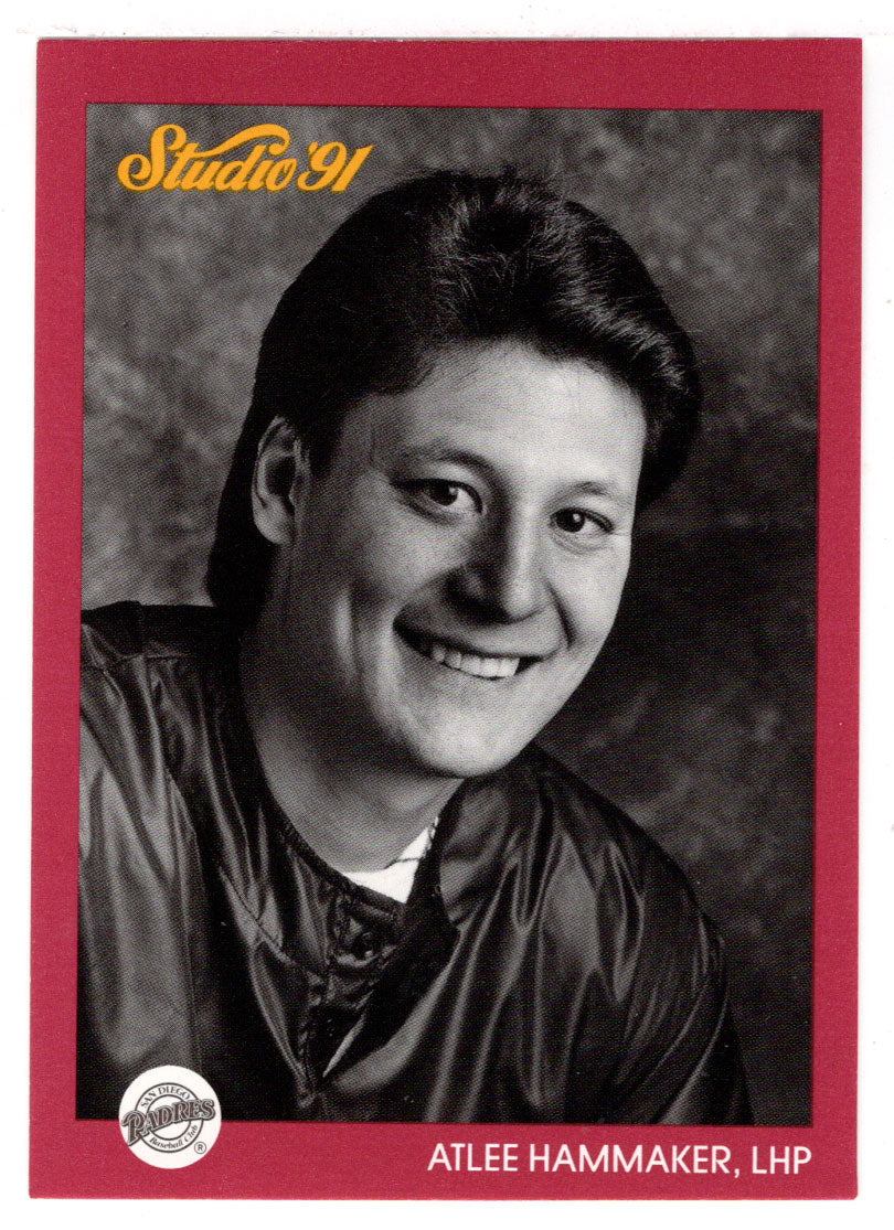 Atlee Hammaker - San Diego Padres (MLB Baseball Card) 1991 Leaf Studio # 246 Mint