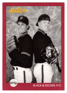 Bud Black - Steve Decker - San Francisco Giants (MLB Baseball Card) 1991 Leaf Studio # 260 Mint