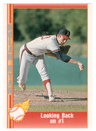 Nolan Ryan - Looking Back on #1 (MLB Baseball Card) 1991 Pacific Ryan Texas Express I # 25 Mint