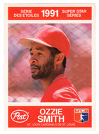 Ozzie Smith - St. Louis Cardinals (MLB Baseball Card) 1991 Post Canada Super Star # 8 Mint