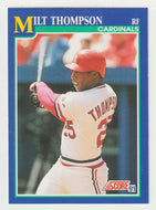 Milt Thompson - St. Louis Cardinals (MLB Baseball Card) 1991 Score # 54 Mint