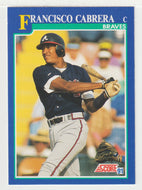 Francisco Cabrera - Atlanta Braves (MLB Baseball Card) 1991 Score # 63 Mint