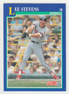 Lee Stevens - California Angels (MLB Baseball Card) 1991 Score # 67 Mint