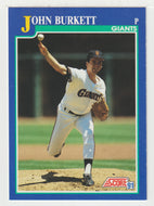 John Burkett - San Francisco Giants (MLB Baseball Card) 1991 Score # 70 Mint