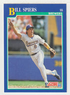 Bill Spiers - Milwaukee Brewers (MLB Baseball Card) 1991 Score # 84 Mint