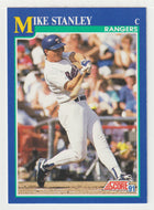 Mike Stanley - Texas Rangers (MLB Baseball Card) 1991 Score # 92 Mint