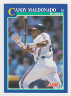 Candy Maldonado - Cleveland Indians (MLB Baseball Card) 1991 Score # 93 Mint