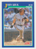 John Kruk - Philadelphia Phillies (MLB Baseball Card) 1991 Score # 94 Mint
