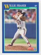 Willie Fraser - California Angels (MLB Baseball Card) 1991 Score # 96 Mint