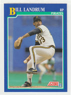 Bill Landrum - Pittsburgh Pirates (MLB Baseball Card) 1991 Score # 98 Mint