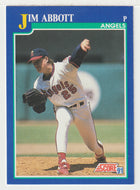 Jim Abbott - California Angels (MLB Baseball Card) 1991 Score # 105 Mint