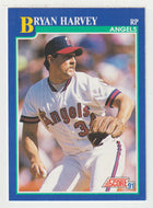 Bryan Harvey - California Angels (MLB Baseball Card) 1991 Score # 108 Mint
