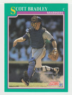 Scott Bradley - Seattle Mariners (MLB Baseball Card) 1991 Score # 113 Mint