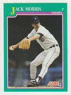 Jack Morris - Detroit Tigers (MLB Baseball Card) 1991 Score # 114 Mint