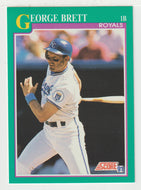 George Brett - Kansas City Royals (MLB Baseball Card) 1991 Score # 120 Mint