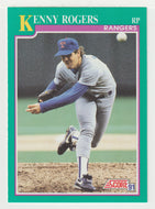 Kenny Rogers - Texas Rangers (MLB Baseball Card) 1991 Score # 155 Mint