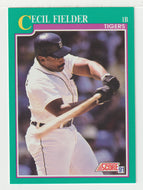 Cecil Fielder - Detroit Tigers (MLB Baseball Card) 1991 Score # 168 Mint