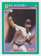 Rick Aguilera - Minnesota Twins (MLB Baseball Card) 1991 Score # 170 Mint