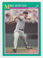 Mike Jeffcoat - Texas Rangers (MLB Baseball Card) 1991 Score # 174 Mint