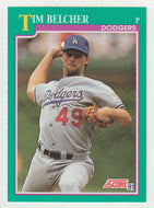 Tim Belcher - Los Angeles Dodgers (MLB Baseball Card) 1991 Score # 187 Mint