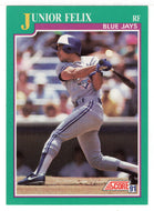 Junior Felix - Toronto Blue Jays (MLB Baseball Card) 1991 Score # 203 Mint